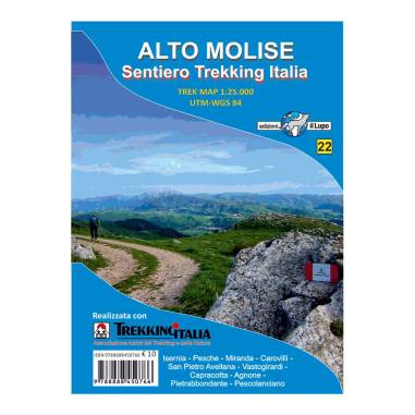 CARTA ALTO MOLISE Sentiero Trekking Italia