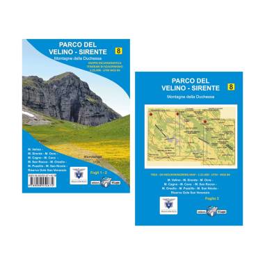 CARTA PARCO VELINO-SIRENTE 2 CARTE