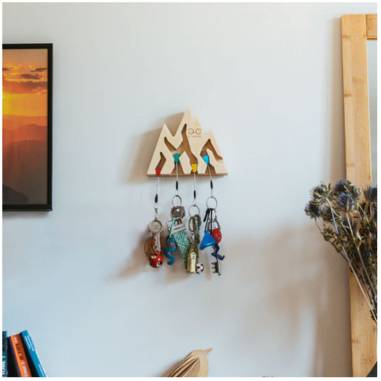 YY KEY HOLDER MOUNTAIN ACERO