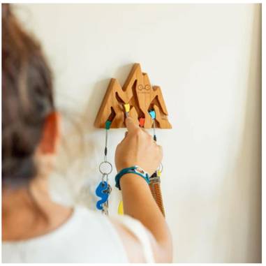 YY KEY HOLDER MOUNTAIN CILIEGIO