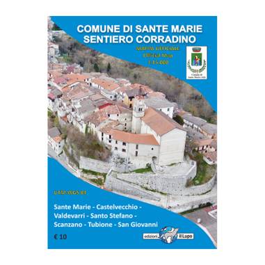 CARTA COMUNE DI SANTE MARIE - SENTIERO CORRADINO