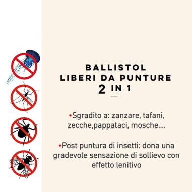 LIBERI DA PUNTURE PROTEZIONE 2 IN 1 CONTRO ZANZARE