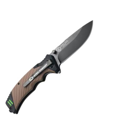 NIGHTINGALE FOLDING BLADE TAN+accessori