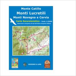 CARTA MONTE CATILLO - LUCRETILI -NAVEGNA - CERVIA