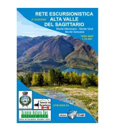 RETE ESCURSIONISTICA ALTA VALLE DEL SAGITTARIO carta