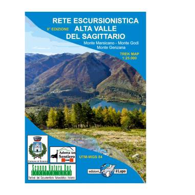 RETE ESCURSIONISTICA ALTA VALLE DEL SAGITTARIO carta