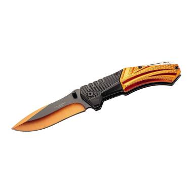 HERBERTZ FOLDING KNIFE acciaio / alluminio 8,9cm 588312