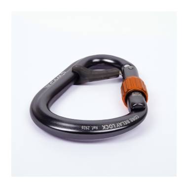 CORE BELAY LOCK gunmetal moschettone