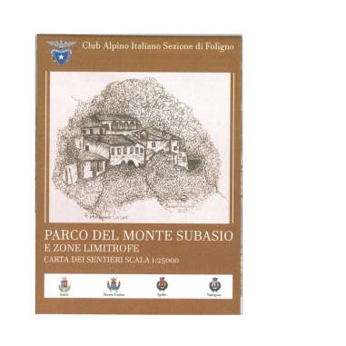 PARCO DEL MONTE SUBASIO CARTA DEI SENTIERI