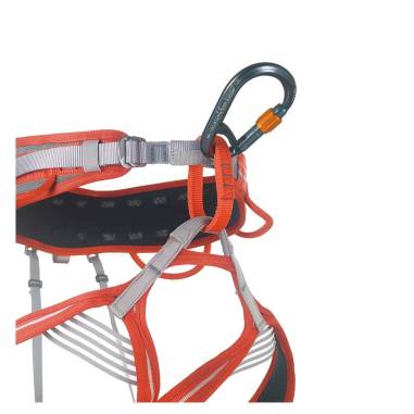 CORE BELAY LOCK gunmetal moschettone
