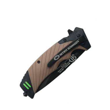 NIGHTINGALE FOLDING BLADE TAN+accessori
