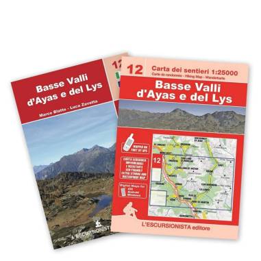 CARTA 12 BASSE VALLI D'AYAS E DEL LYS